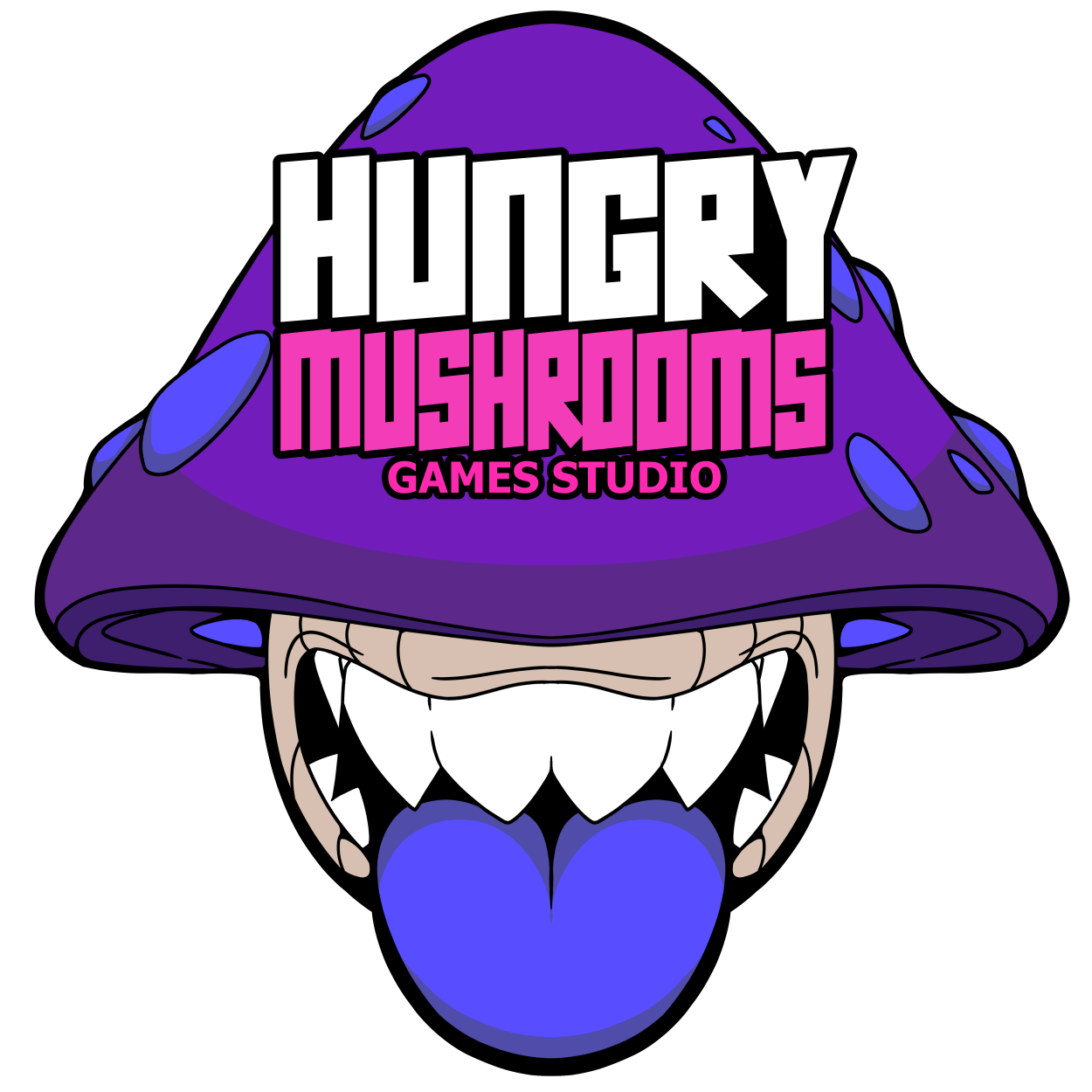 HungryMushrooms Game Studio Logo